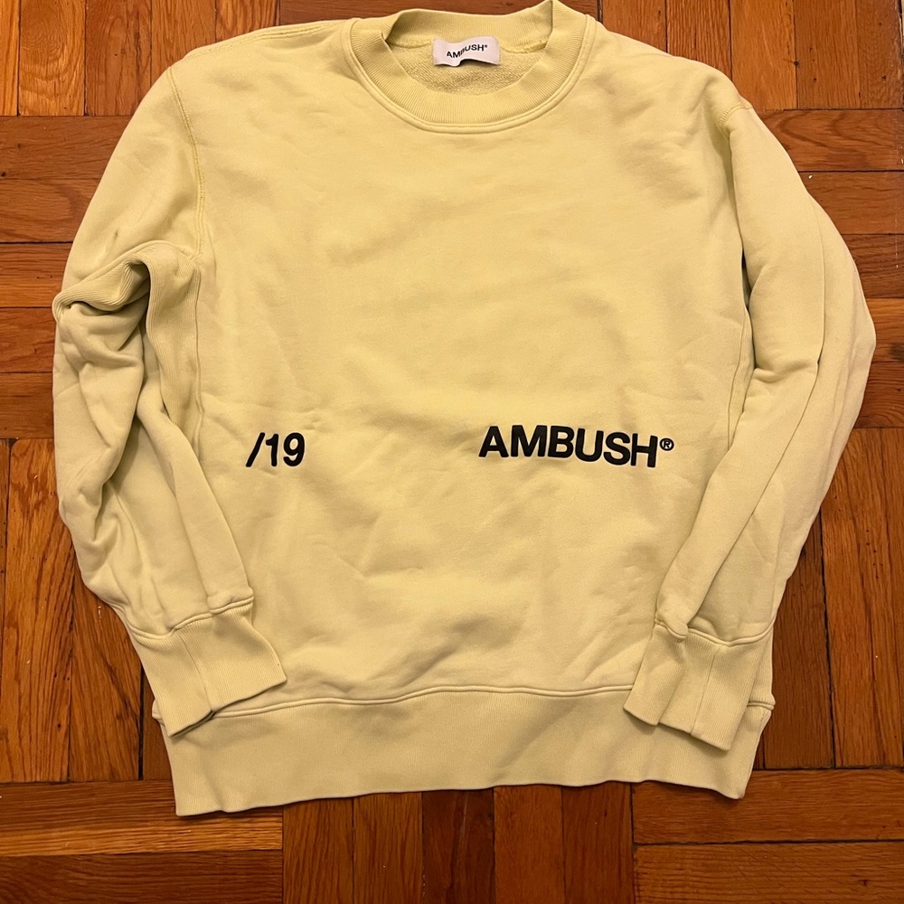 Ambush Yellow Sweatshirt